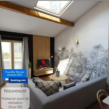 Apartment Colorzen - Confortable Lumineux Netflix - Centre Pezenas