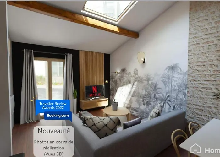 Apartment Colorzen - Confortable Lumineux Netflix - Centre Pezenas
